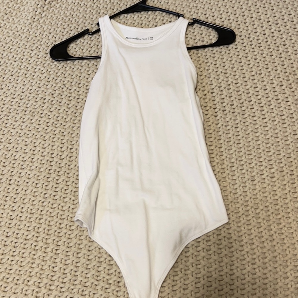 Abercrombie and Fitch white bodysuit